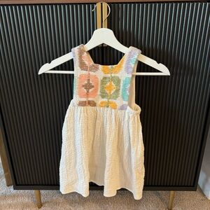 Zara girls crochet dress
